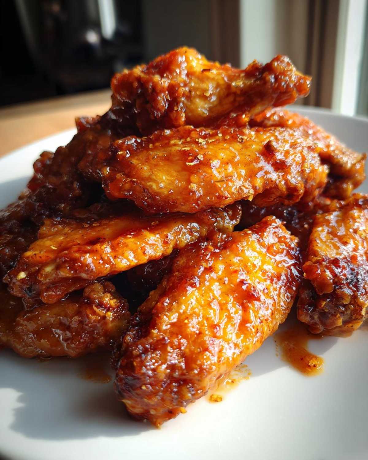 Crispy Baked Honey Buffalo Wings - detail 3