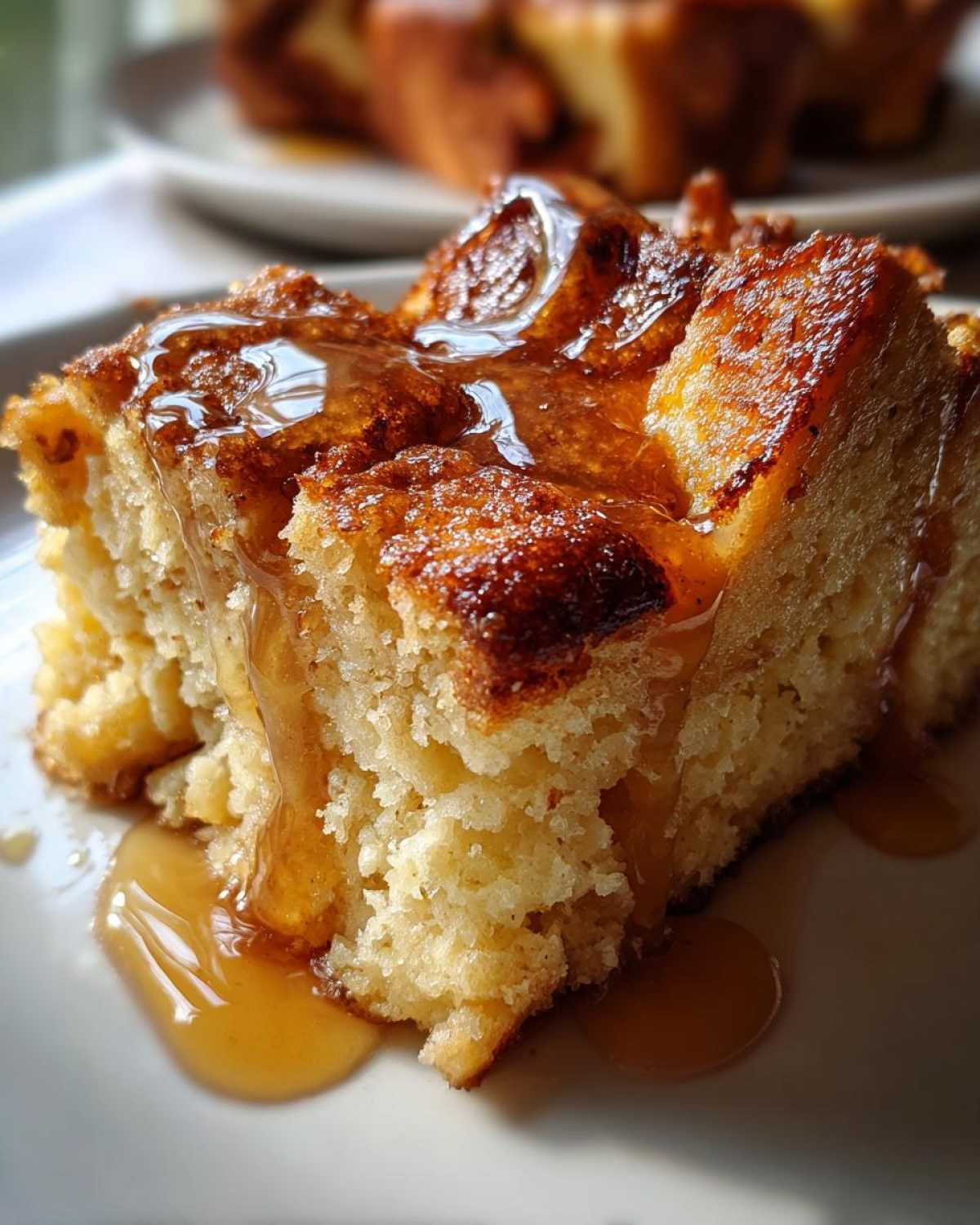 Eggnog Bread Pudding with Bourbon Sauce - detail 3