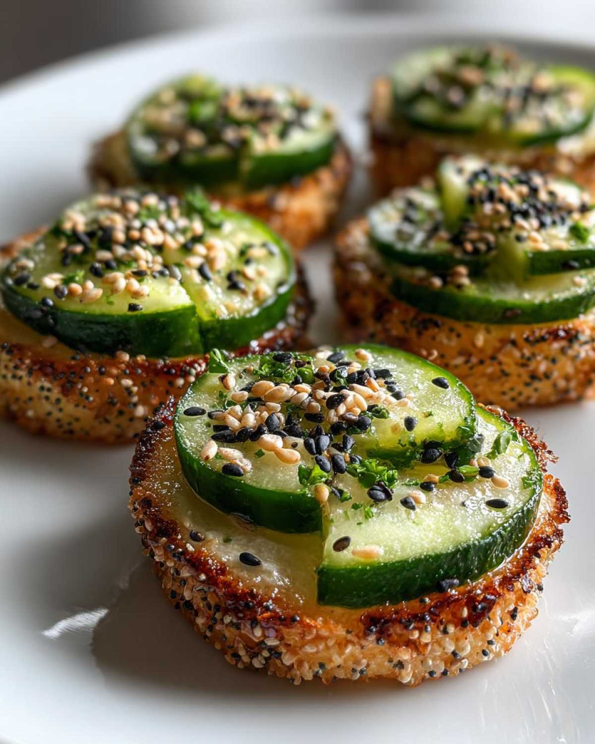 Everything Bagel Cucumber Bites - detail 3