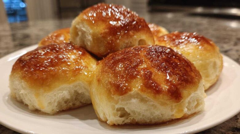 Fluffy No-Knead Dinner Rolls (Fail-Proof)