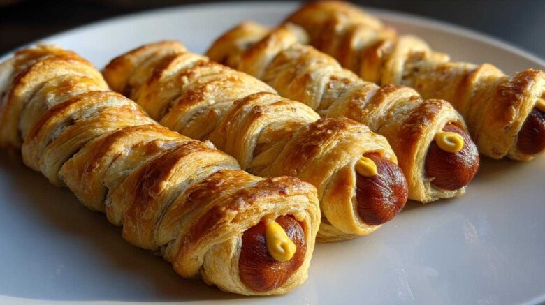 Haunted Halloween Mummy Dogs