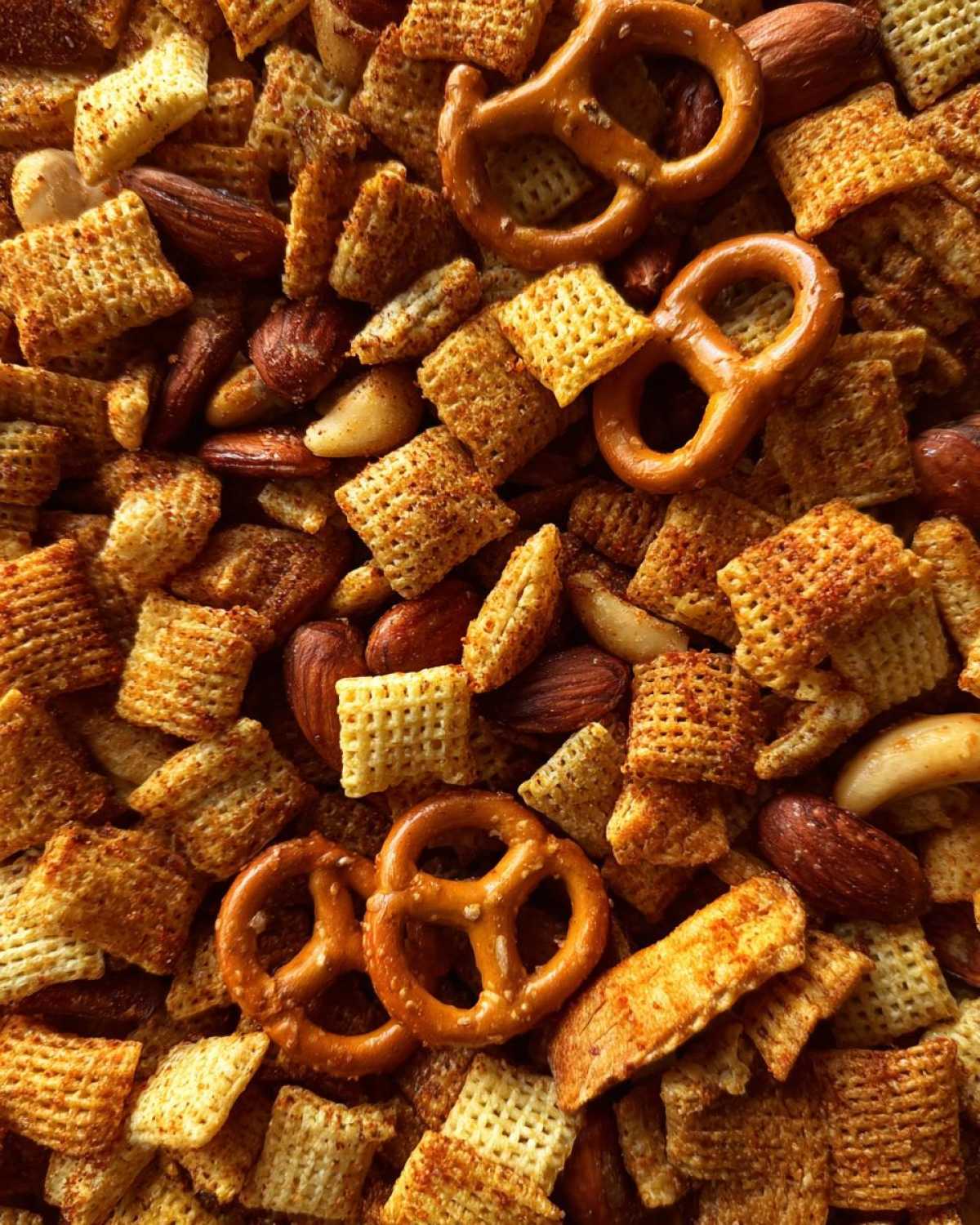 Homemade Chex Mix with a Kick - detail 1