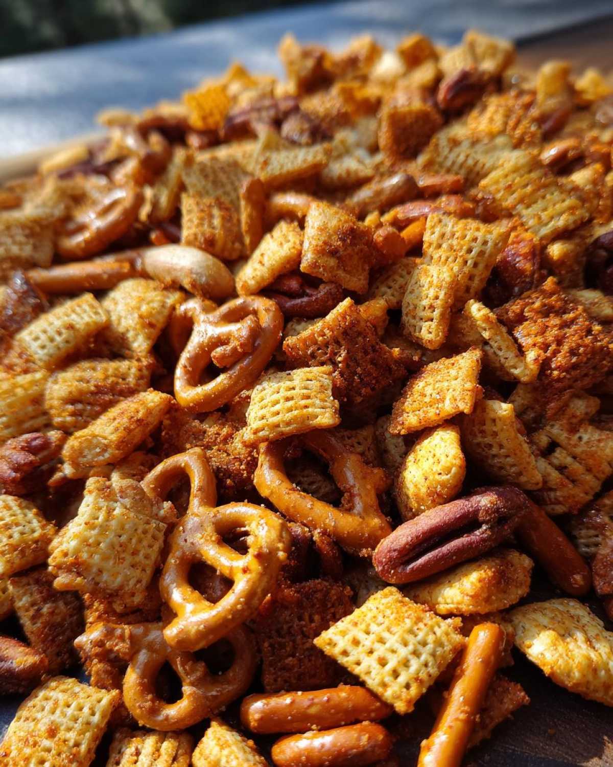 Homemade Chex Mix with a Kick - detail 2