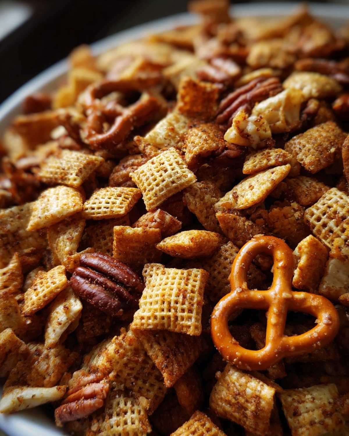 Homemade Chex Mix with a Kick - detail 4