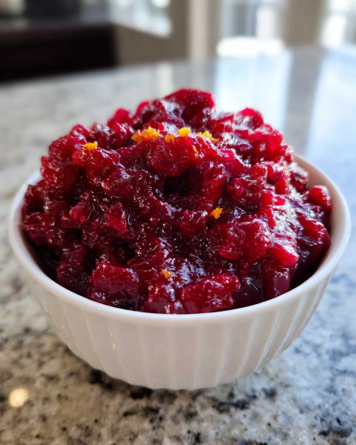 Homemade Cranberry Sauce with a Twist - detail 1