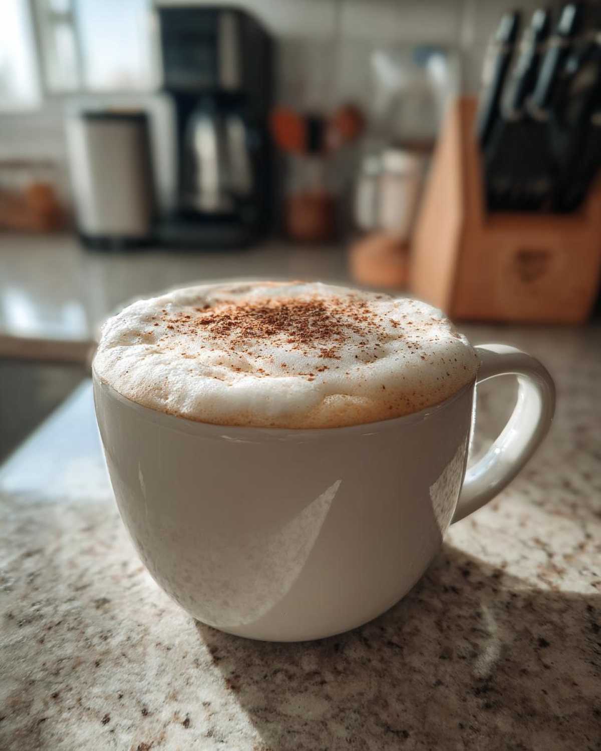 Homemade Pumpkin Spice Latte Copycat - detail 2