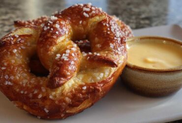 Homemade Soft Pretzels with Beer Cheese Dip