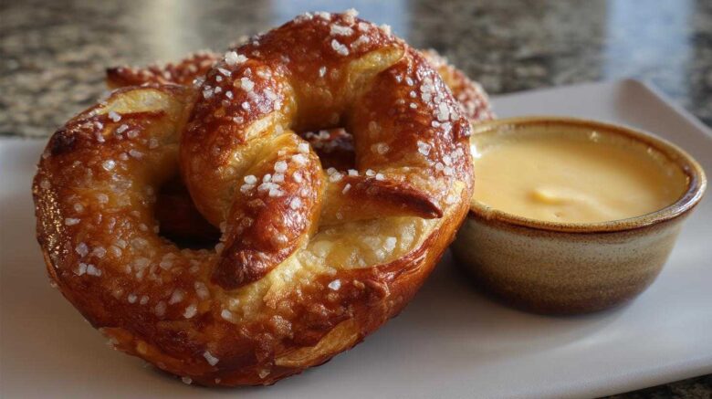 Homemade Soft Pretzels with Beer Cheese Dip