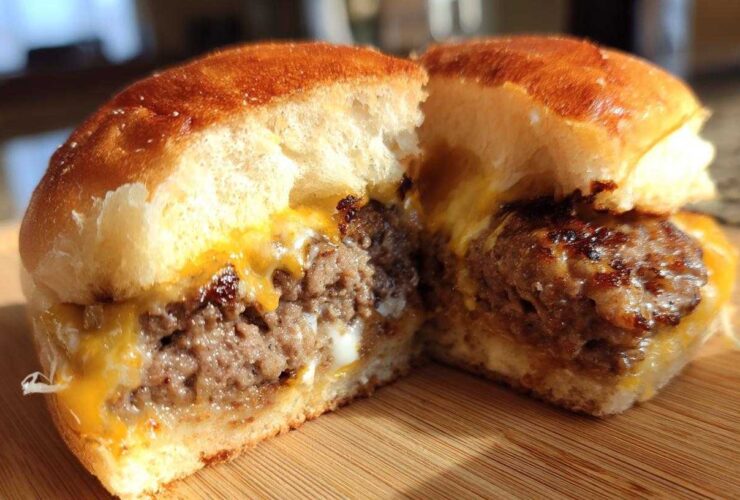 Juicy Lucy Stuffed Burger