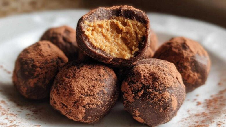 Keto Chocolate Peanut Butter Fat Bombs