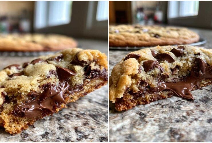 Levain-Style Giant Chocolate Chip Cookies