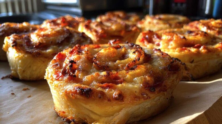 Pizza Pinwheels Puff Pastry