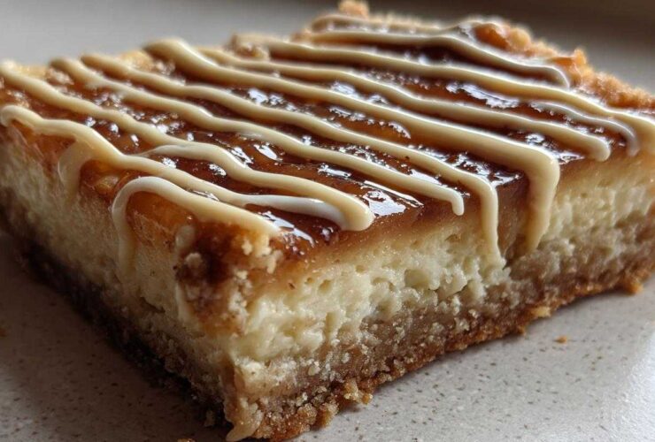 Pumpkin Spice Latte Cheesecake Bars