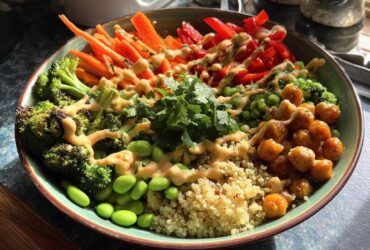 Rainbow Buddha Bowl with Secret Sauce