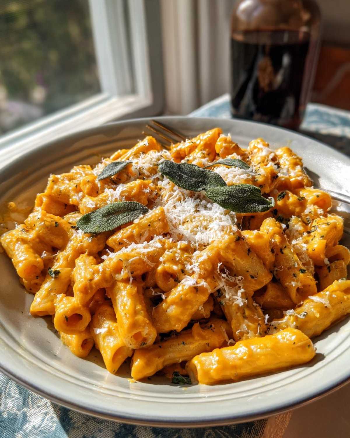 Savory Pumpkin Sage Pasta Sauce - detail 1