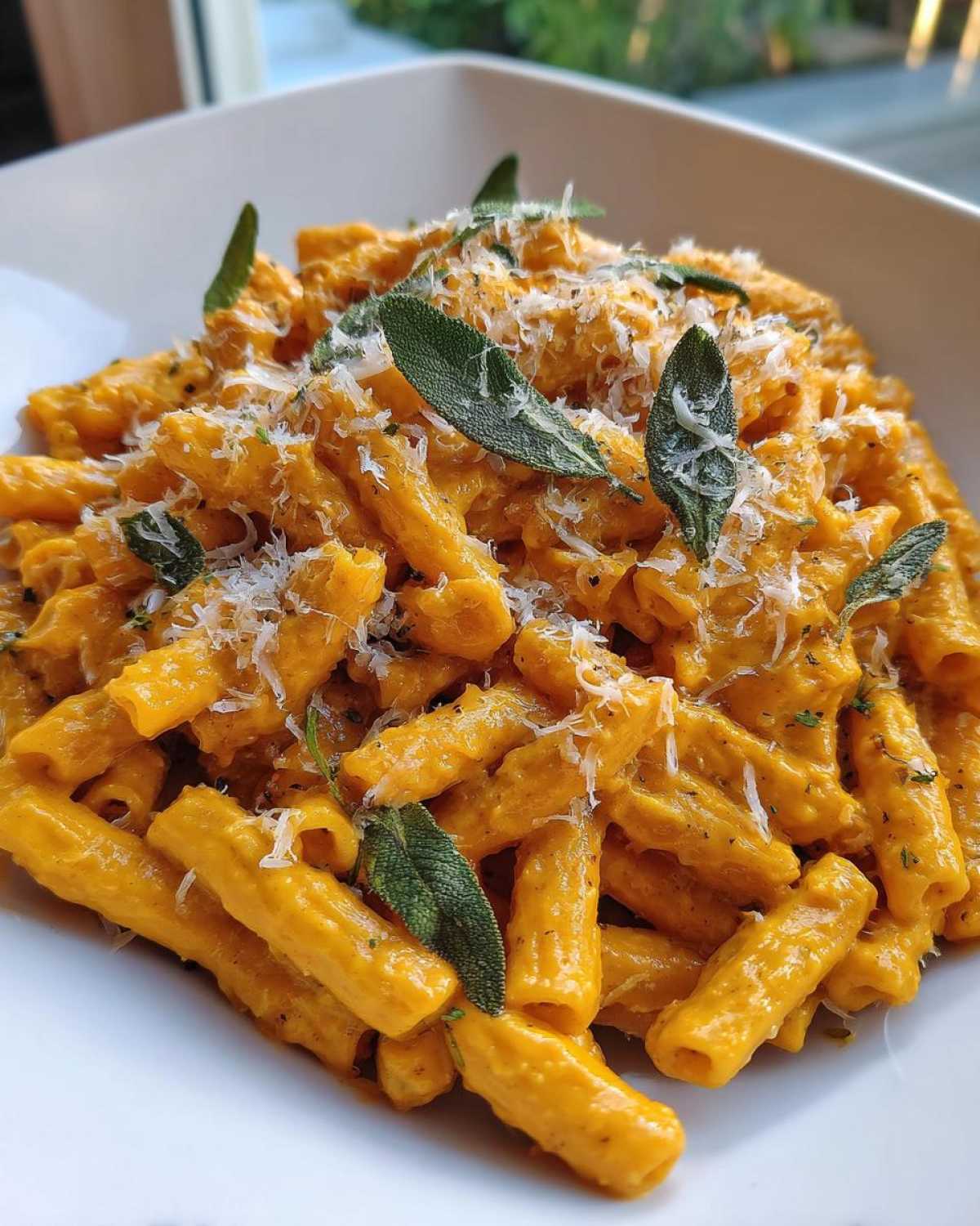 Savory Pumpkin Sage Pasta Sauce - detail 2