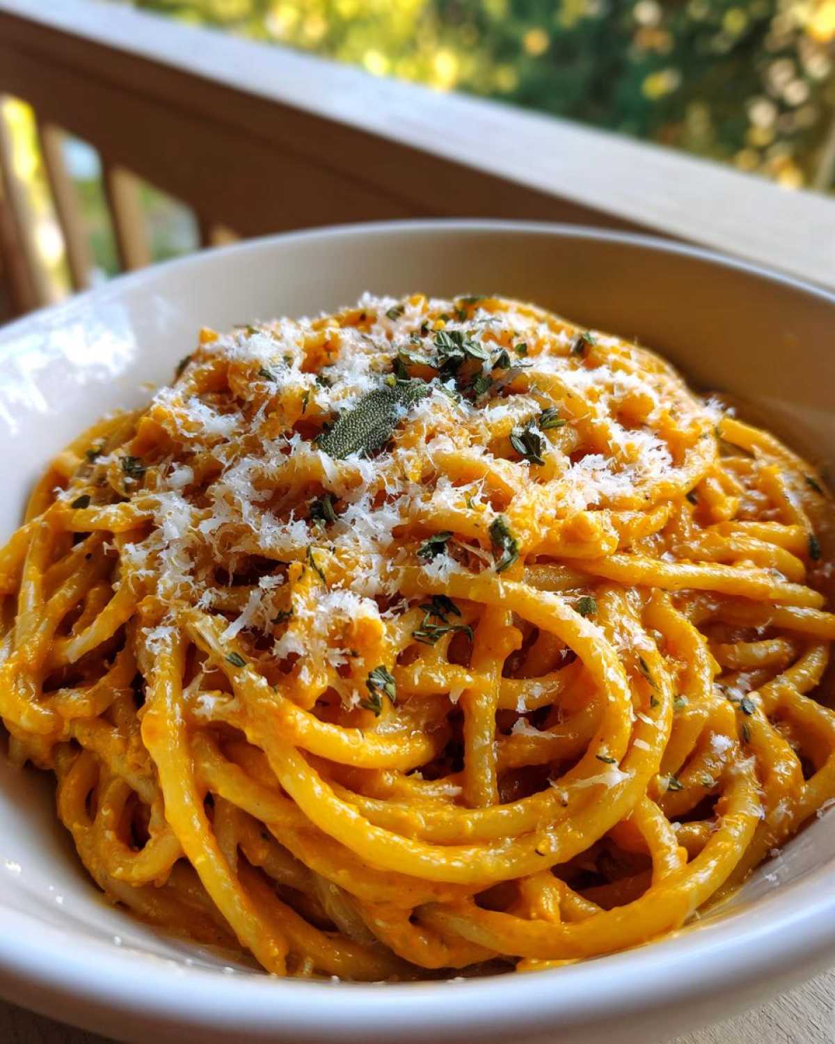 Savory Pumpkin Sage Pasta Sauce - detail 3