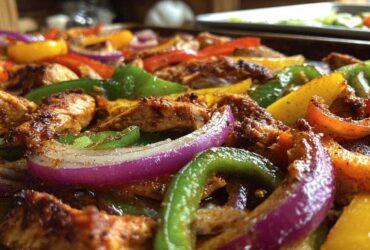 Sheet Pan Chicken Fajita Fiesta