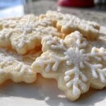 Snowflake Sugar Cookies with Glaze