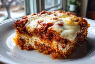 Spaghetti Squash Lasagna Bake
