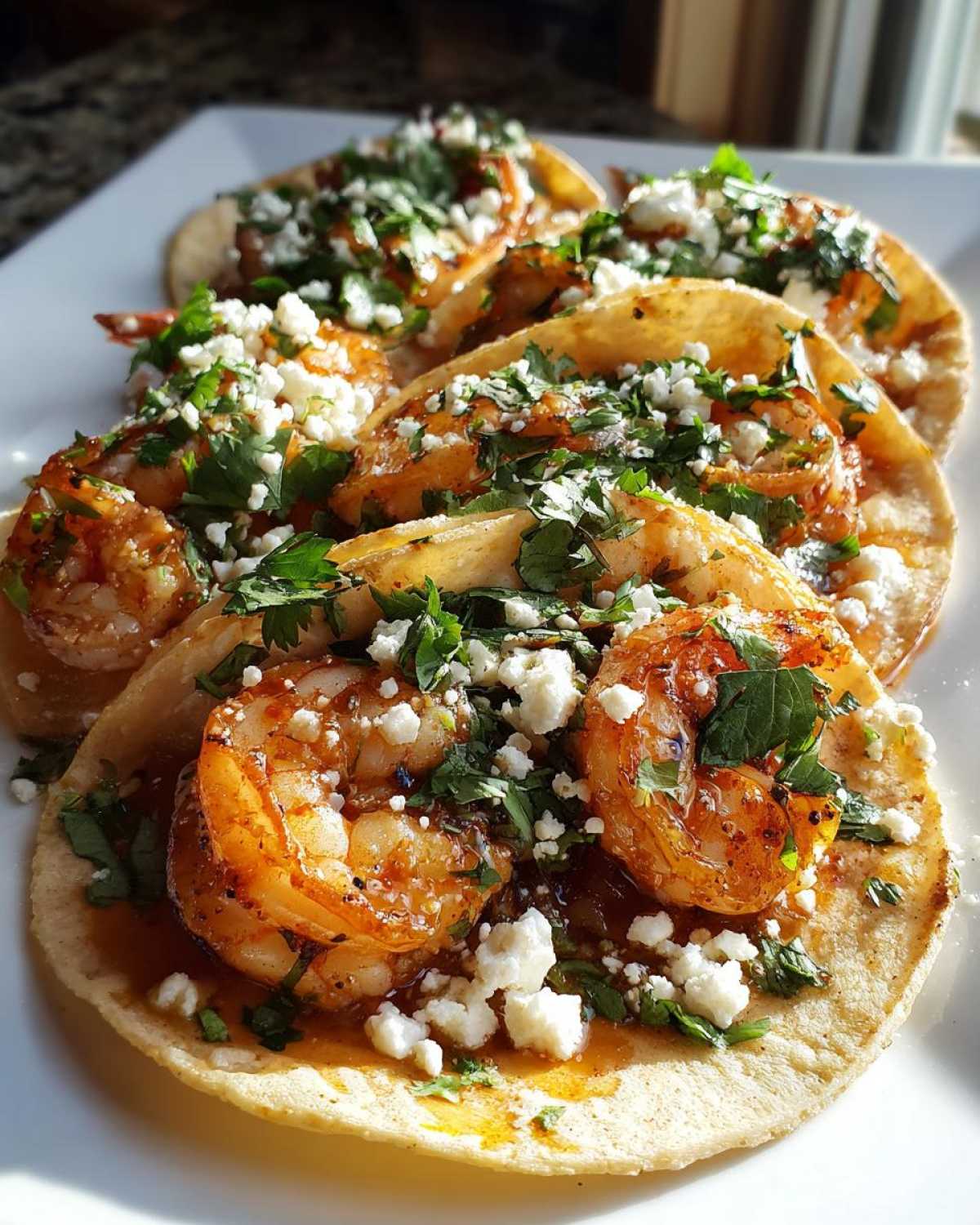 Spicy Honey Lime Shrimp Tacos - detail 4