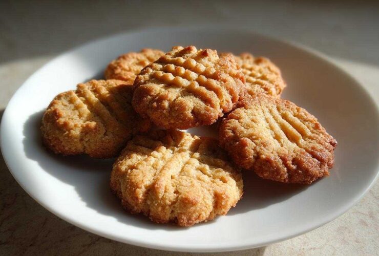 Two-Ingredient Banana Peanut Cookies