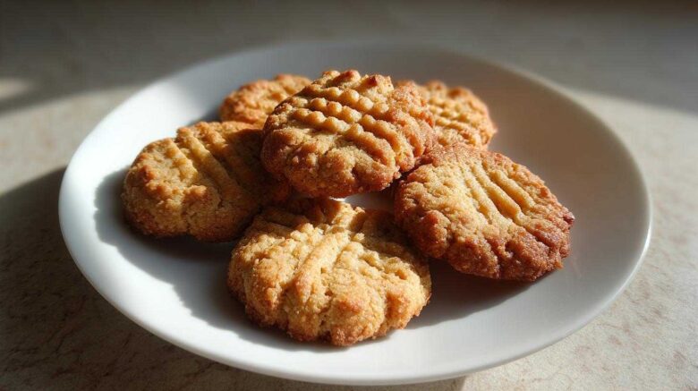 Two-Ingredient Banana Peanut Cookies