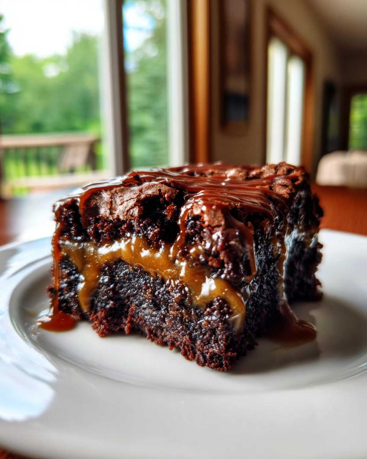 Ultimate Gooey Caramel Brownies Surprise - detail 3