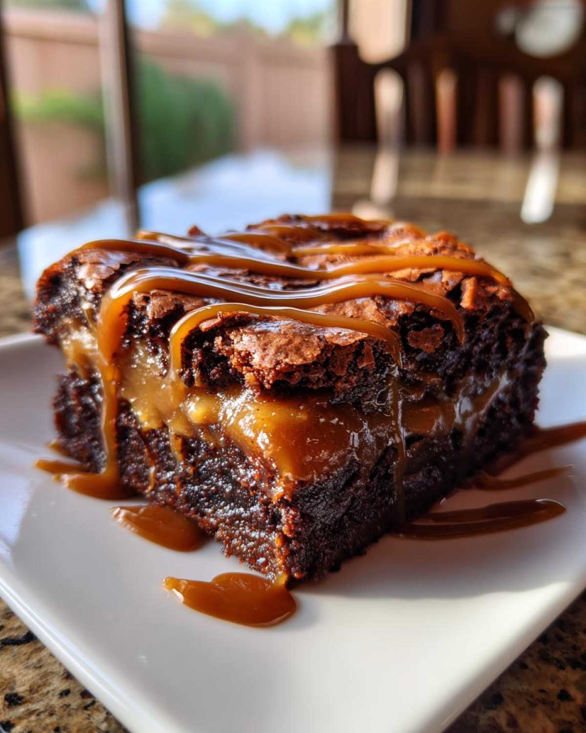 Ultimate Gooey Caramel Brownies Surprise - detail 4