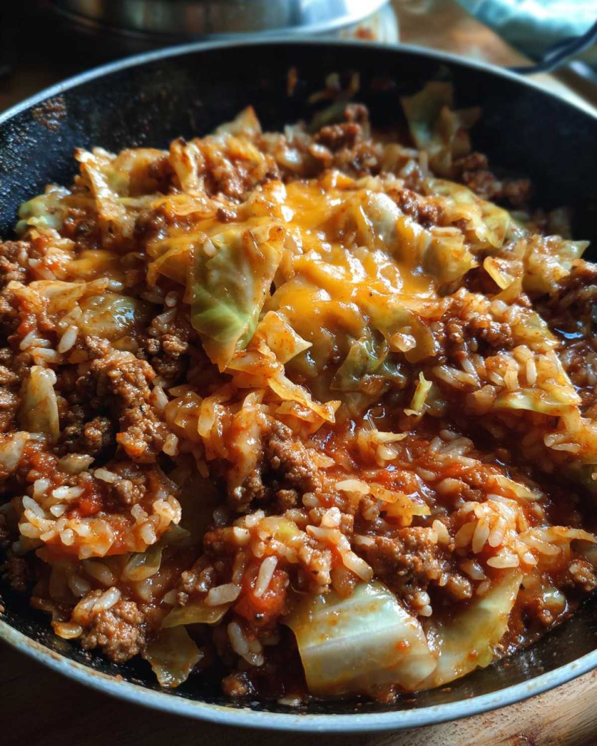 Unstuffed Cabbage Roll Casserole - detail 2