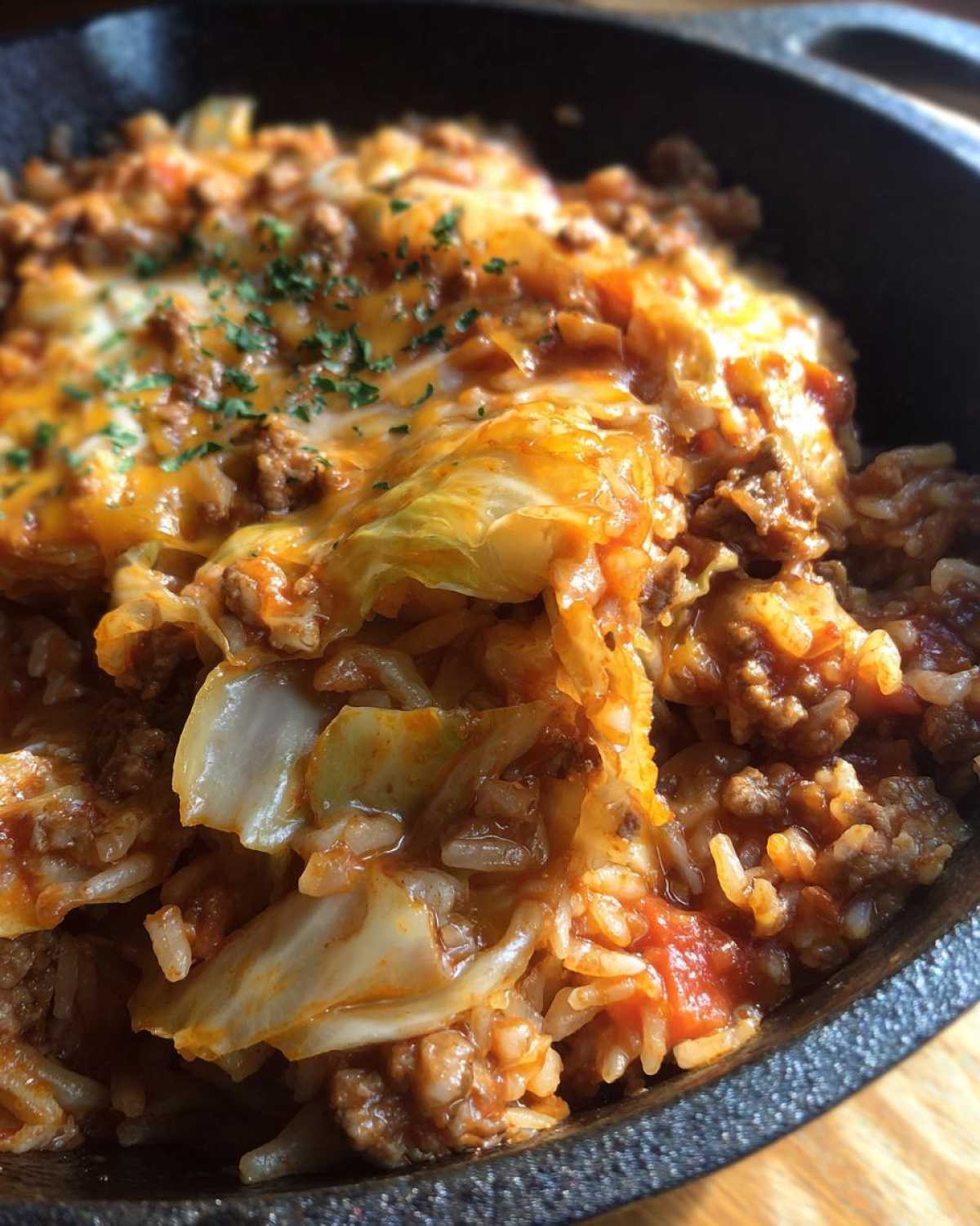 Unstuffed Cabbage Roll Casserole - detail 3