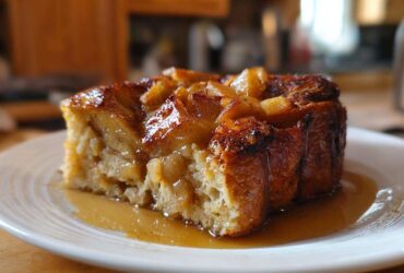 Upside-Down Apple Cinnamon French Toast