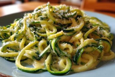 Zoodle Alfredo Pasta Swap