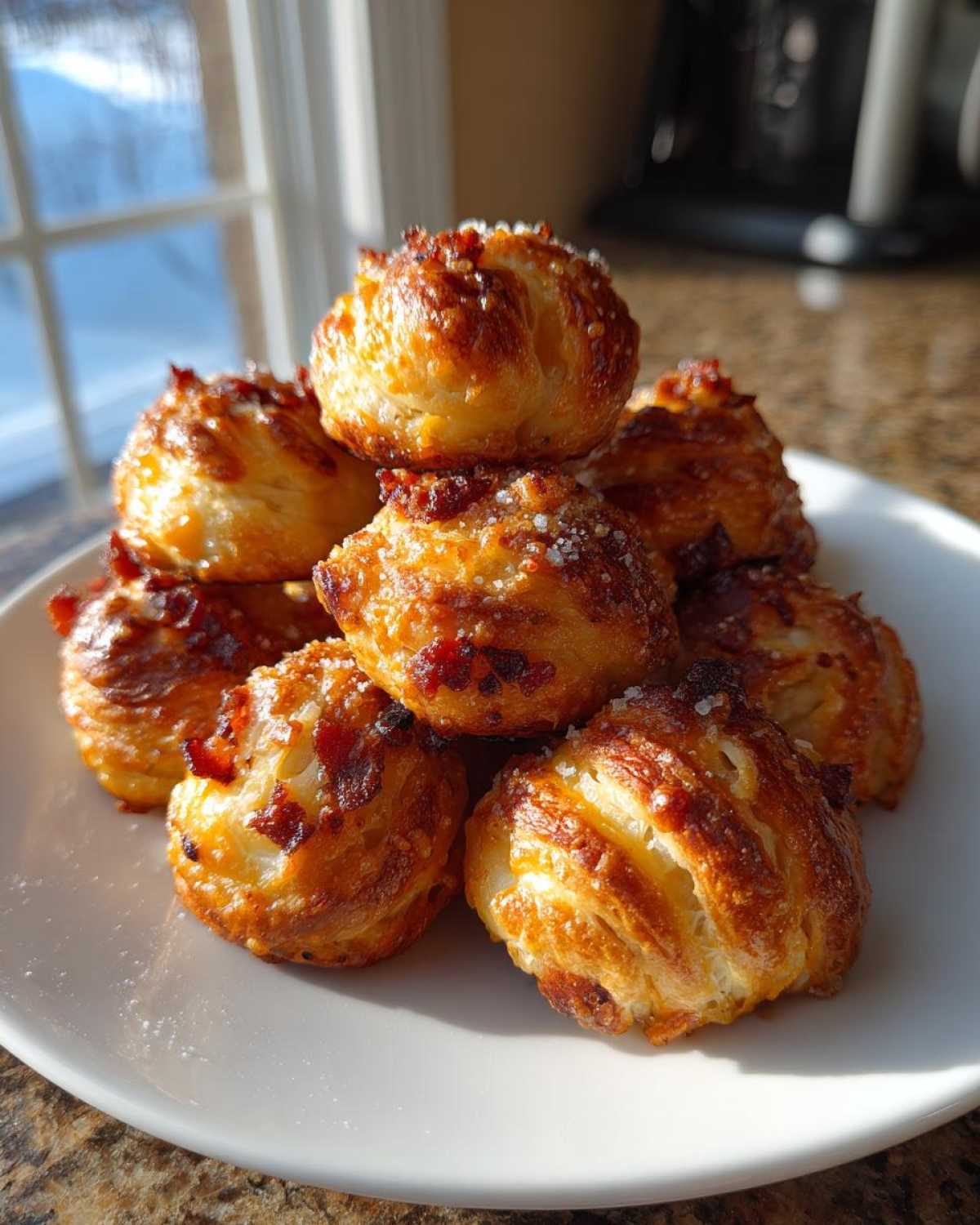 Bacon Cheddar Pretzel Bites - detail 4