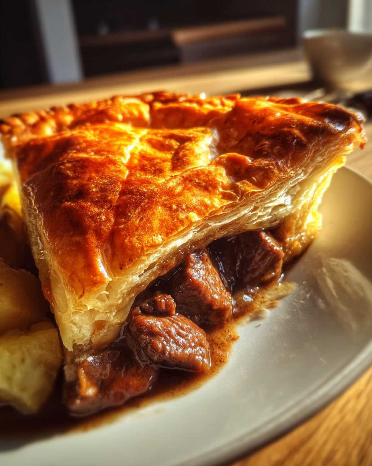 Beef Bourguignon Pot Pie - detail 1