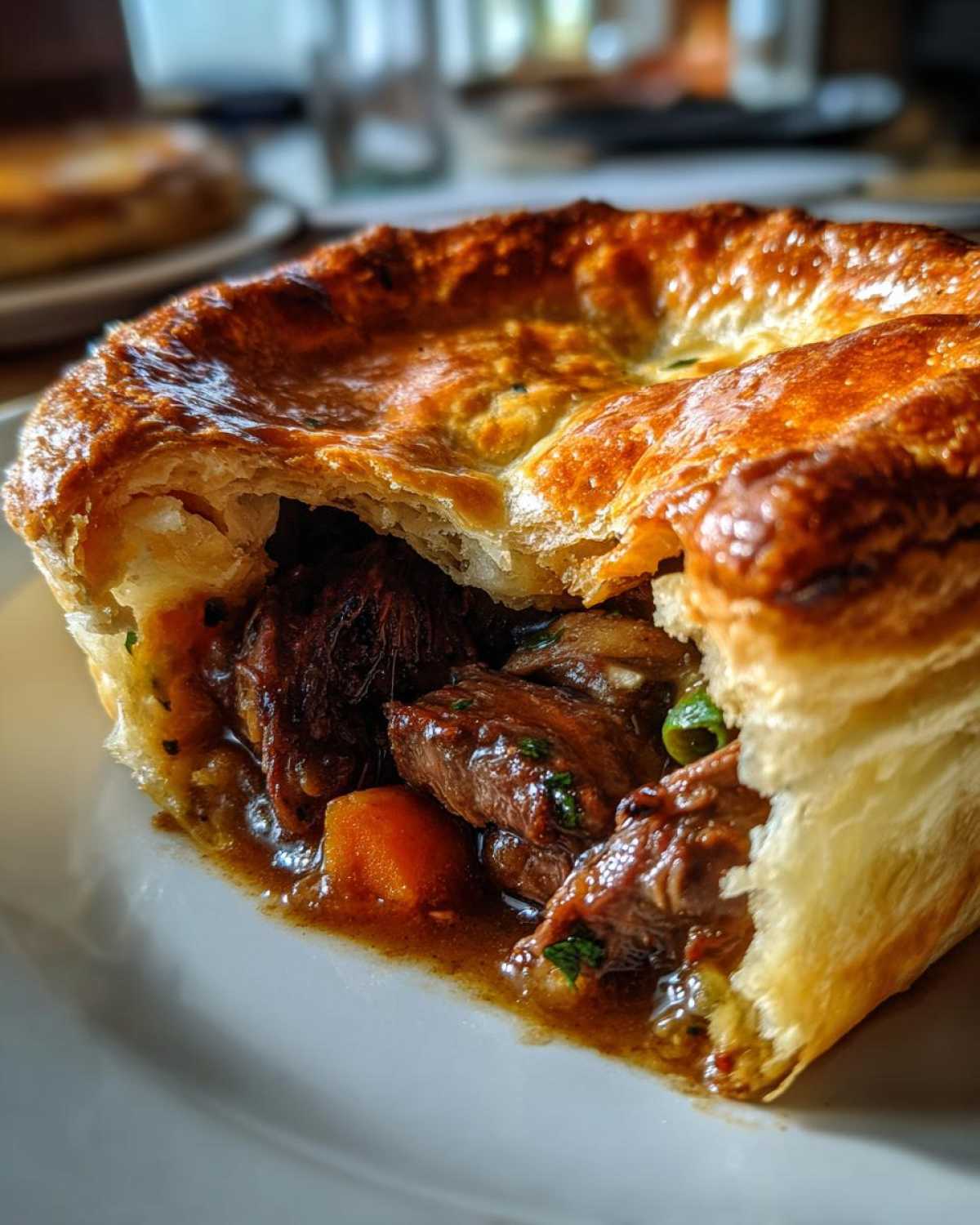 Beef Bourguignon Pot Pie - detail 3