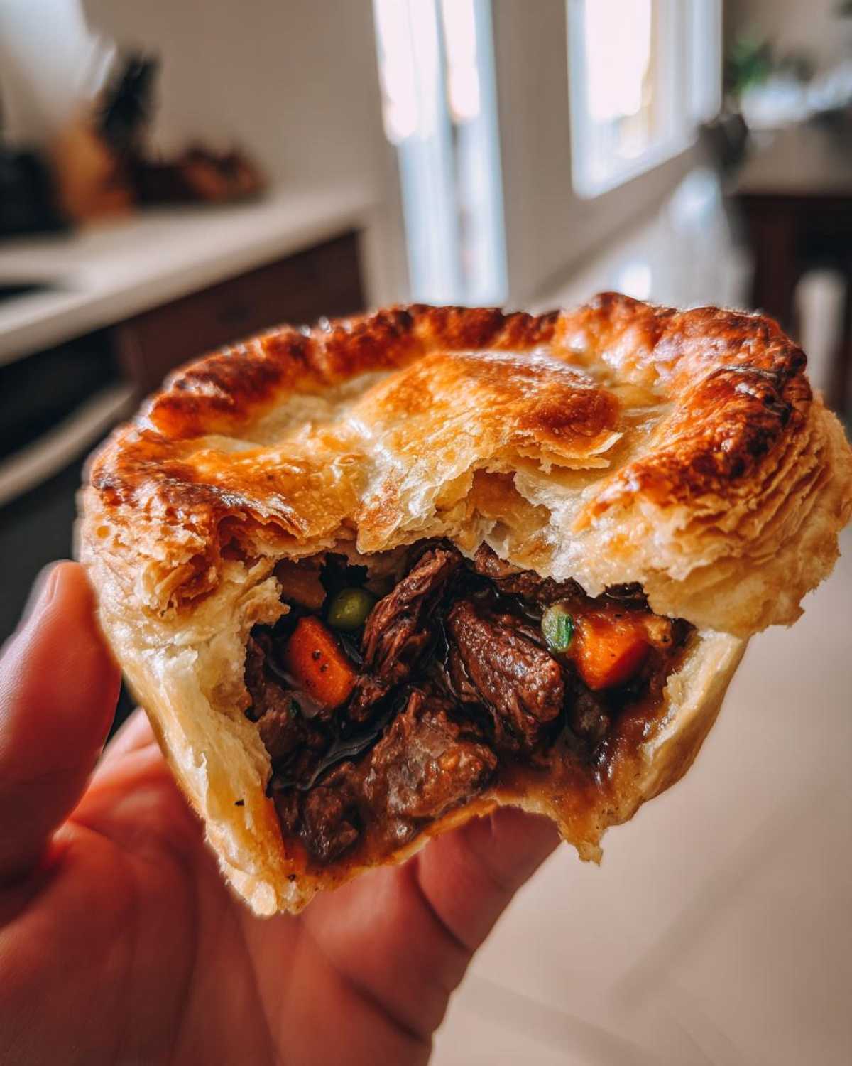Beef Bourguignon Pot Pie - detail 4