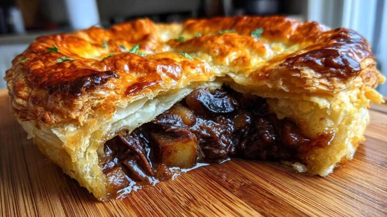 Beef Bourguignon Pot Pie