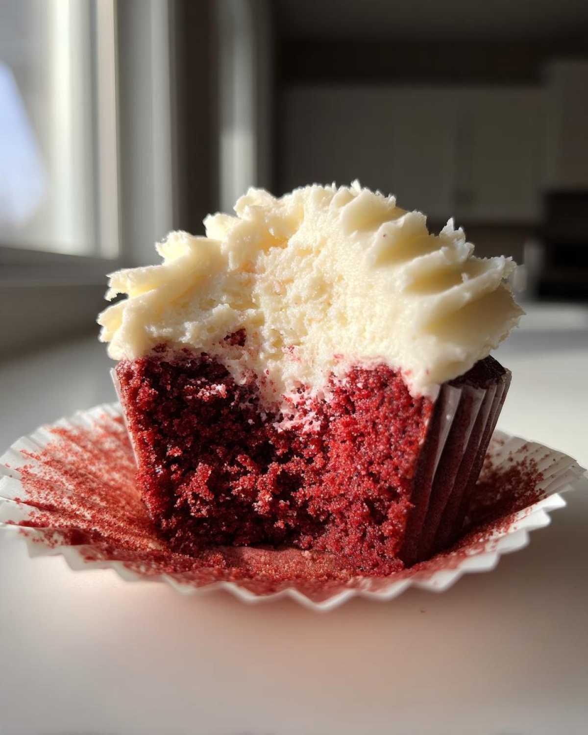 Beet Red Velvet Cupcakes - detail 3