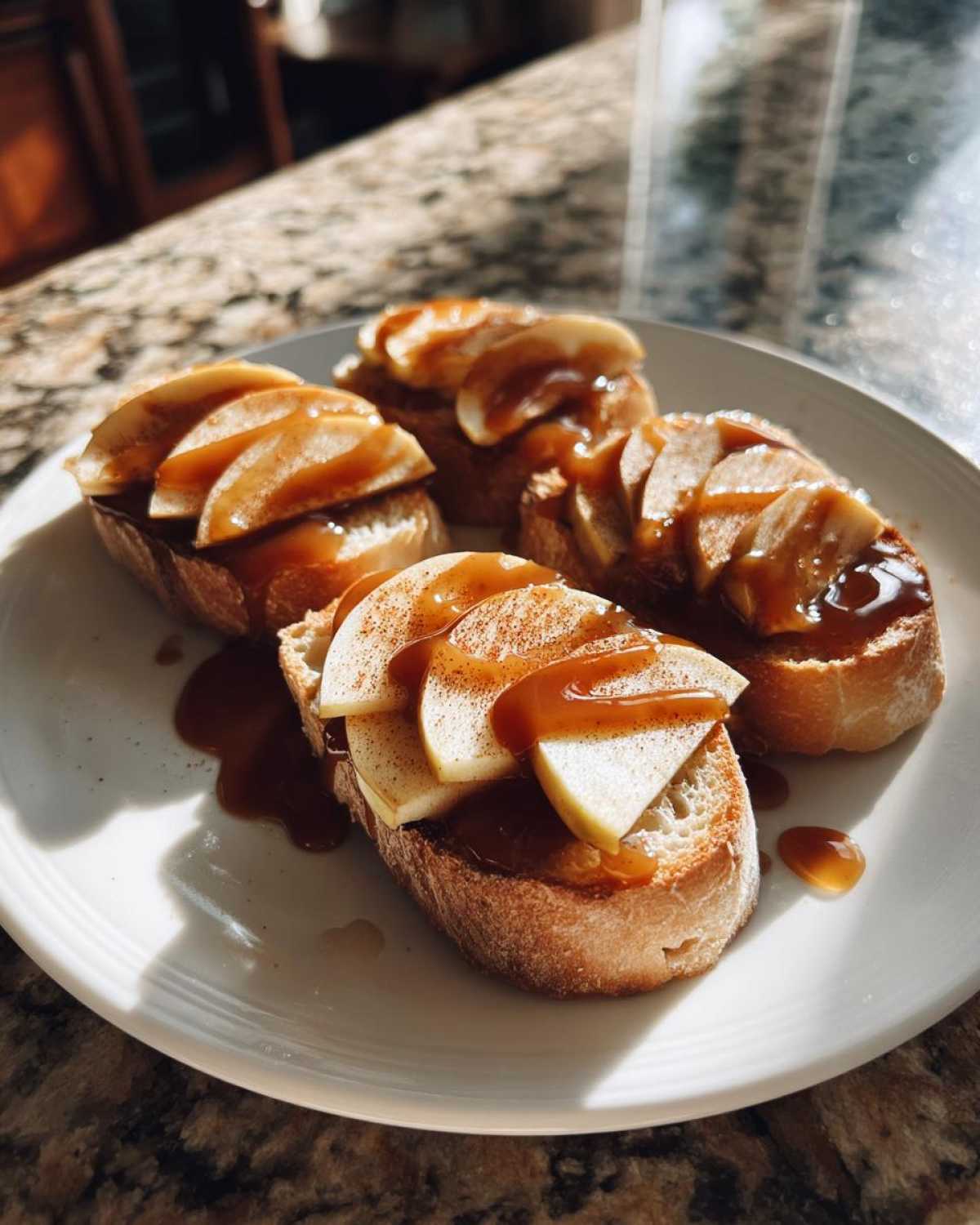 Caramel Apple Bruschetta - detail 1