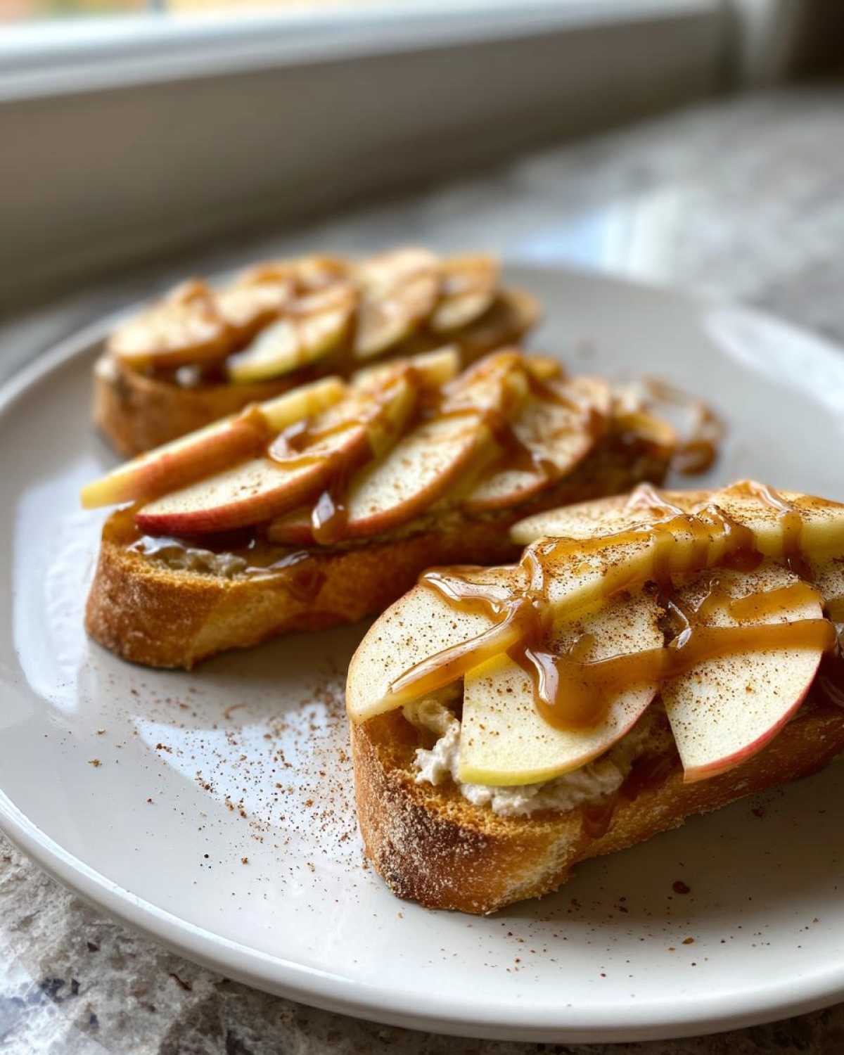 Caramel Apple Bruschetta - detail 4