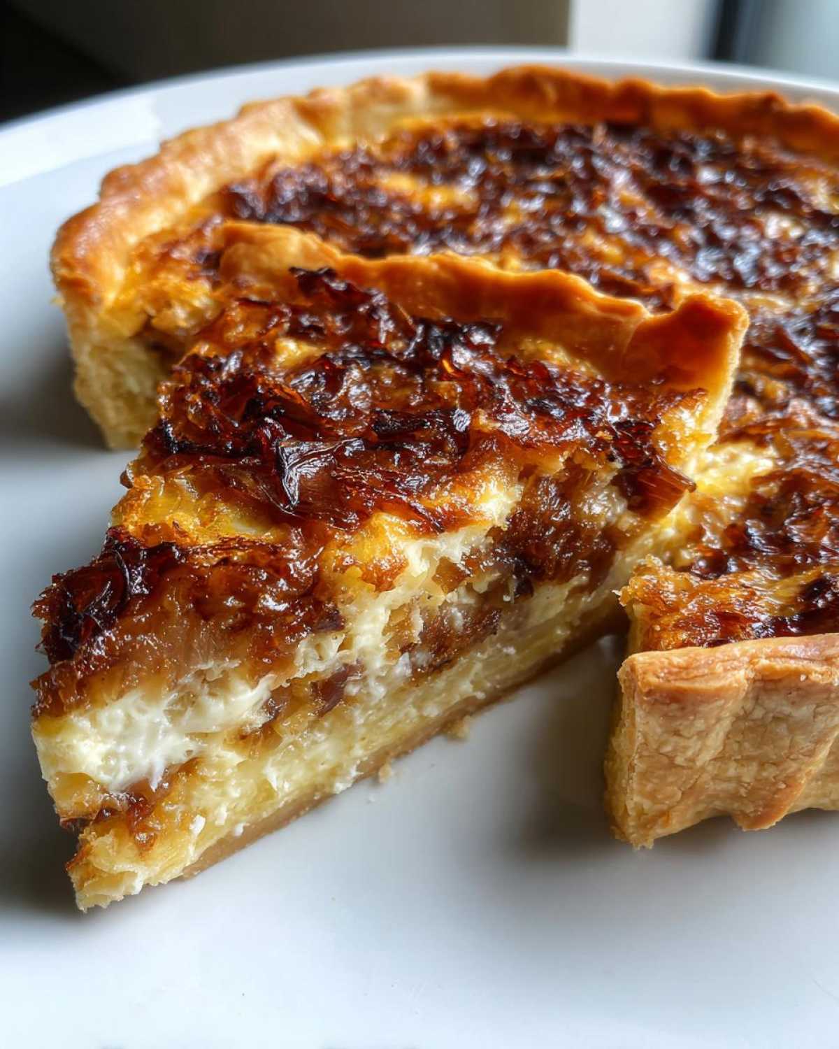 Caramelized Onion and Gruyere Tart - detail 3