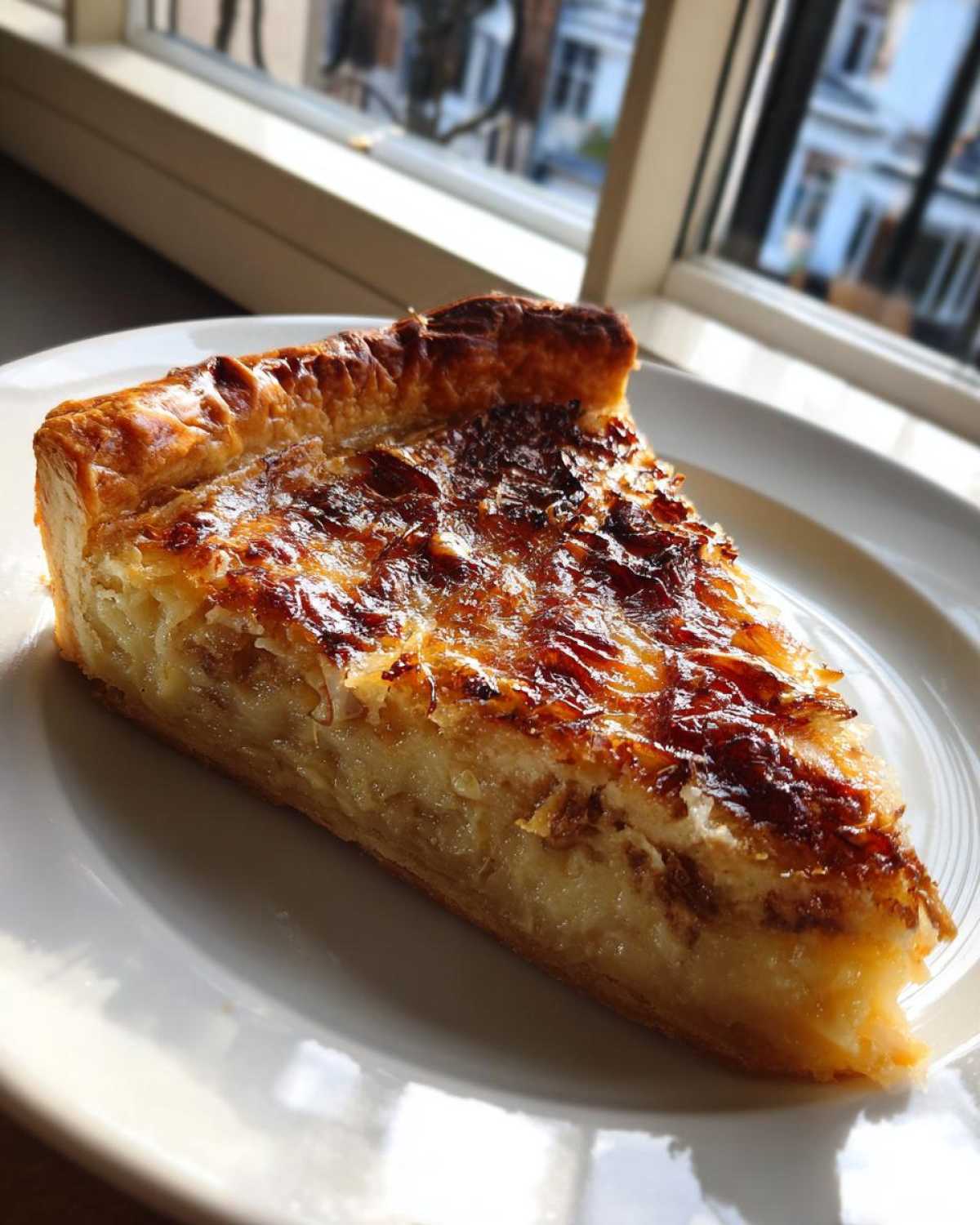 Caramelized Onion and Gruyere Tart - detail 1