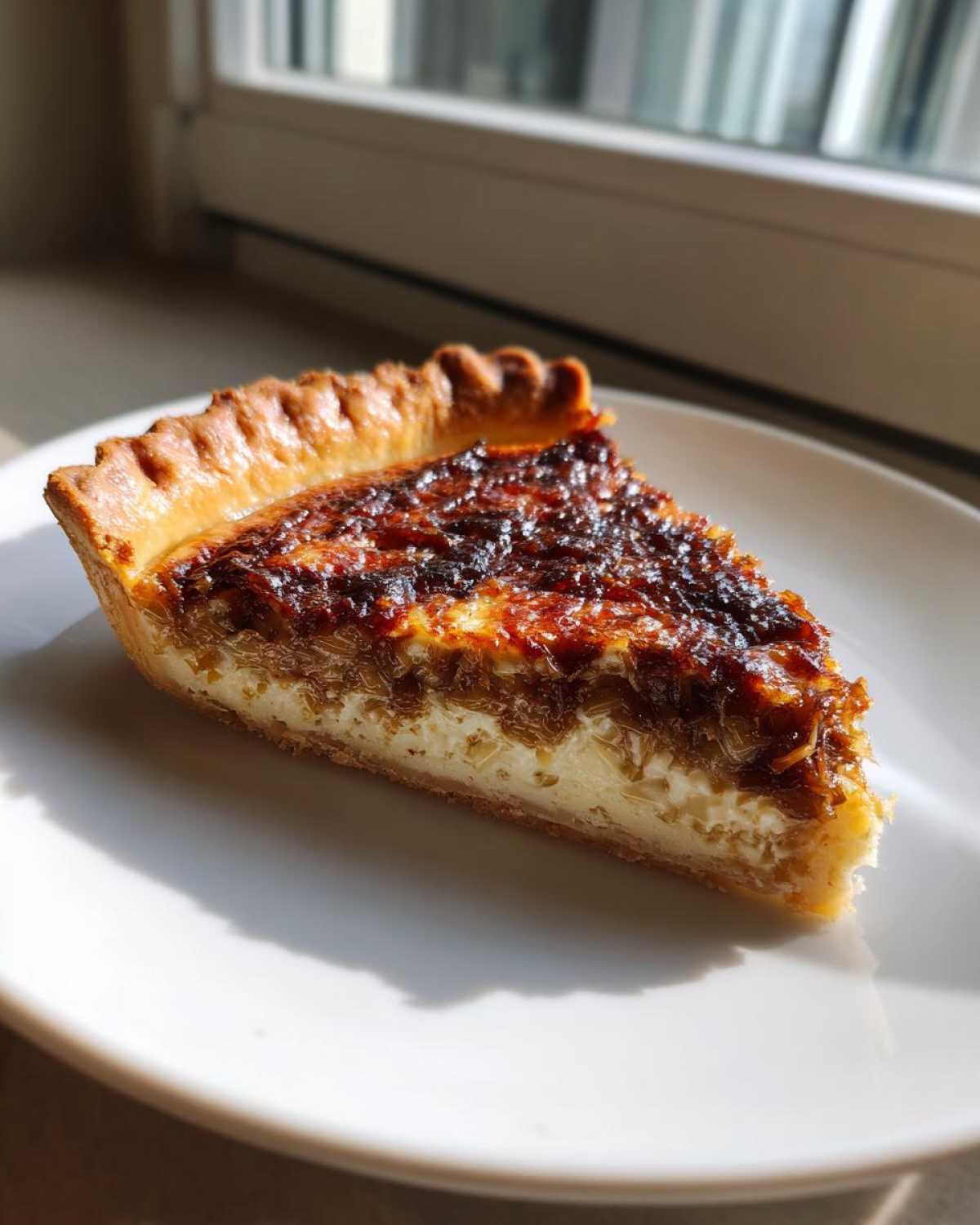 Caramelized Onion and Gruyere Tart - detail 2
