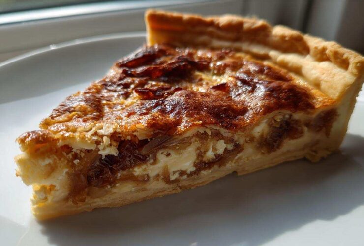 Caramelized Onion and Gruyere Tart