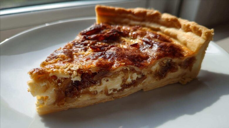 Caramelized Onion and Gruyere Tart