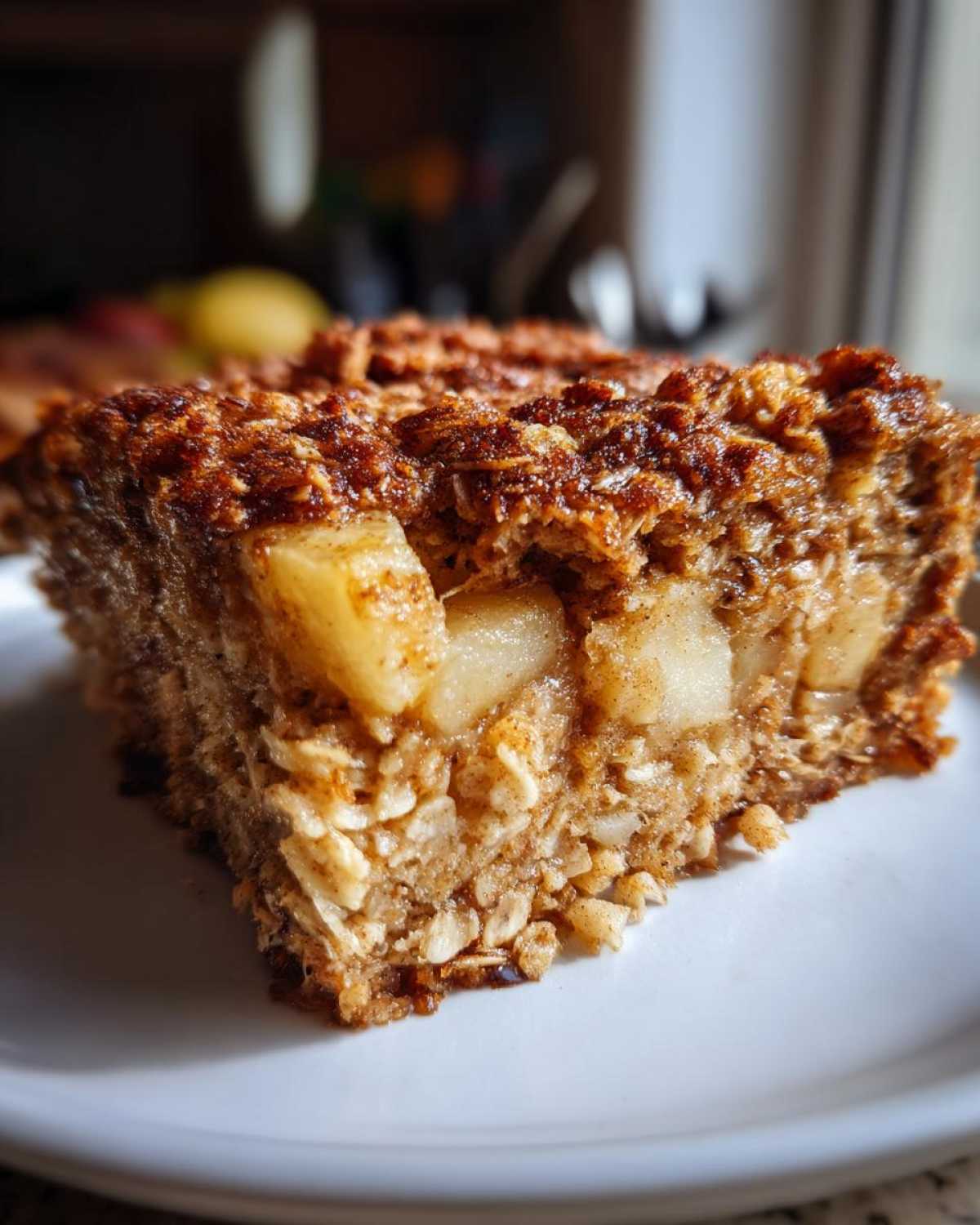 Cardamom Apple Baked Oatmeal - detail 3