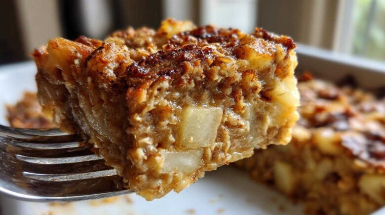 Cardamom Apple Baked Oatmeal