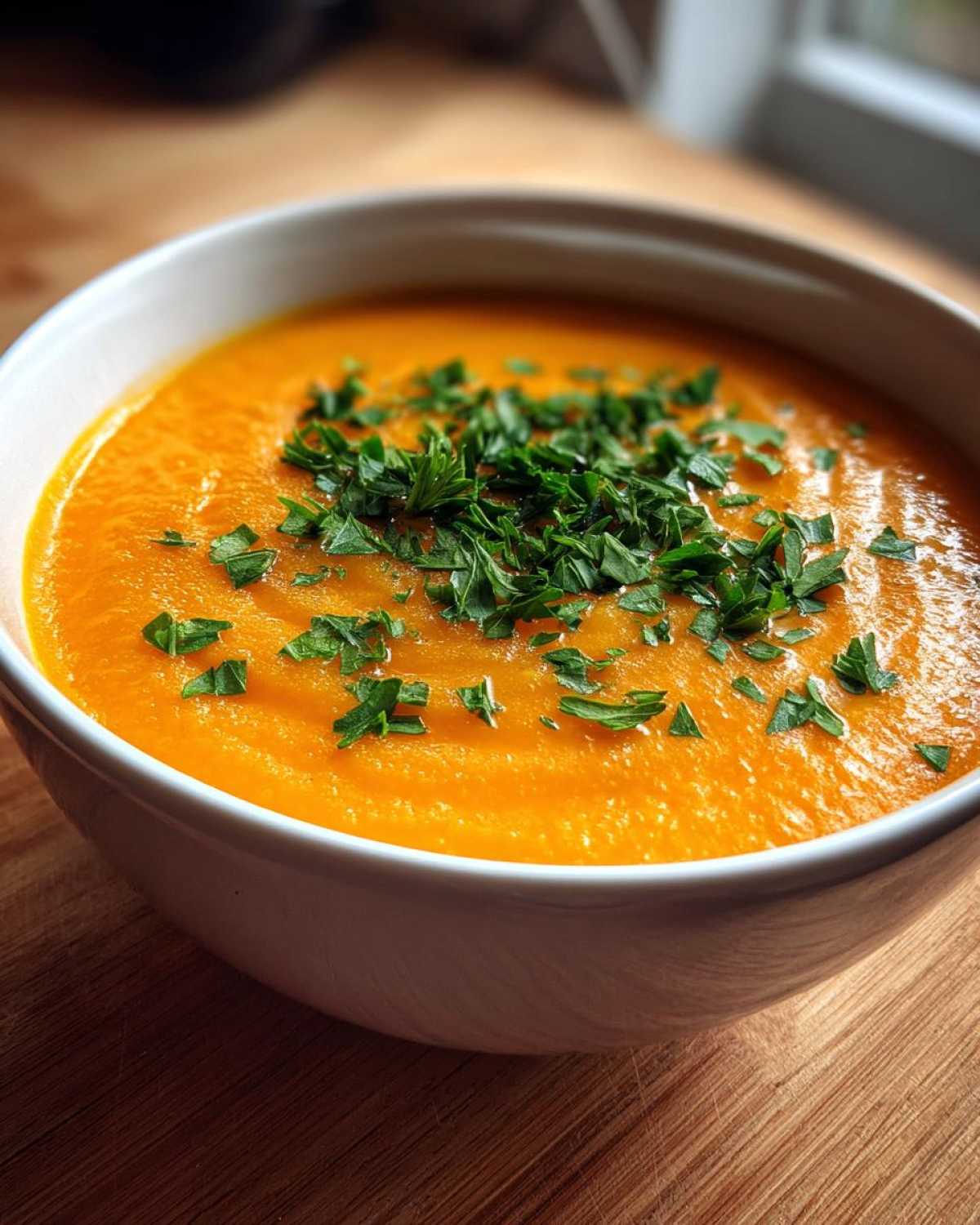 Carrot Ginger Sweet Potato Soup - detail 1