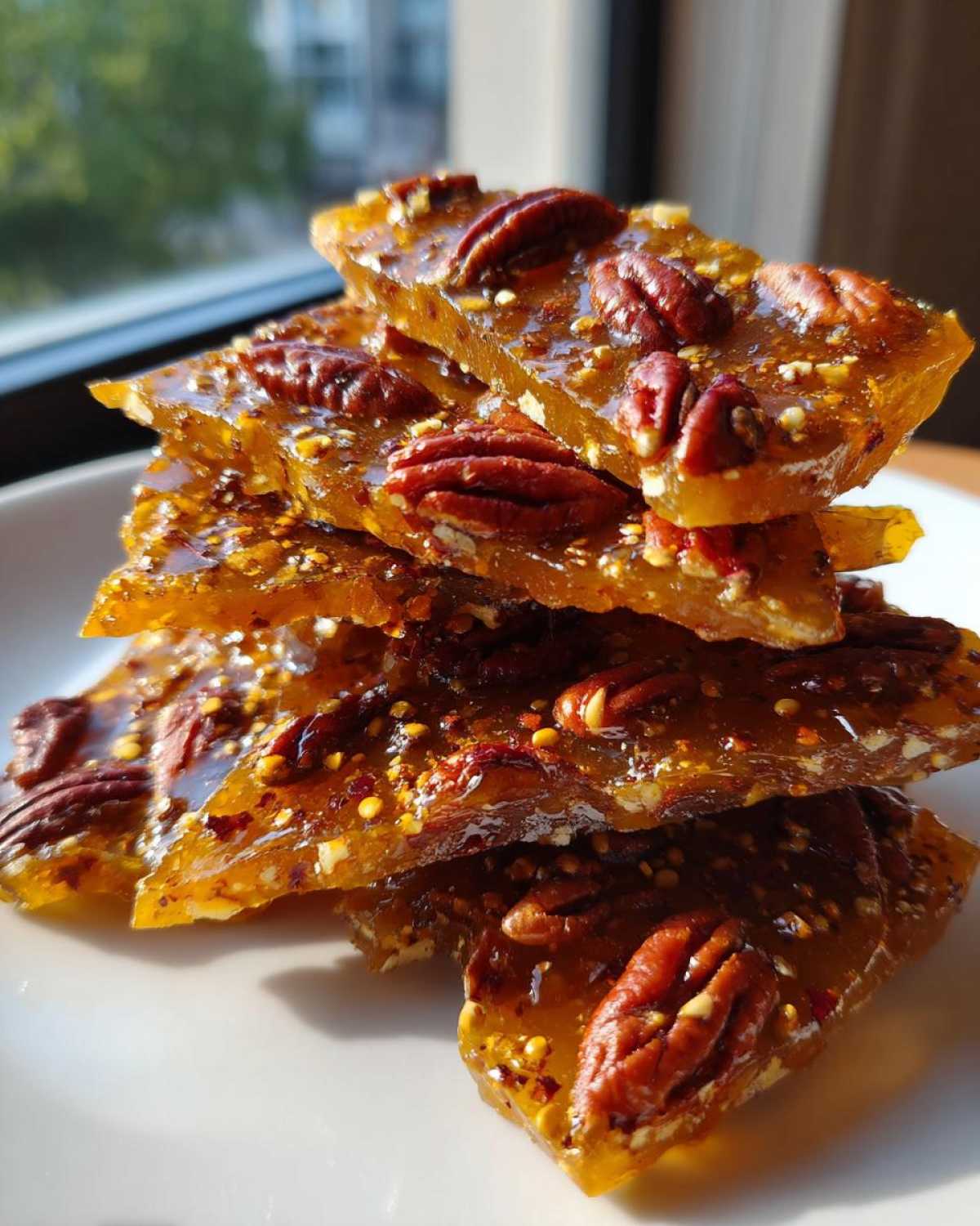 Chai-Spiced Pecan Brittle - detail 1